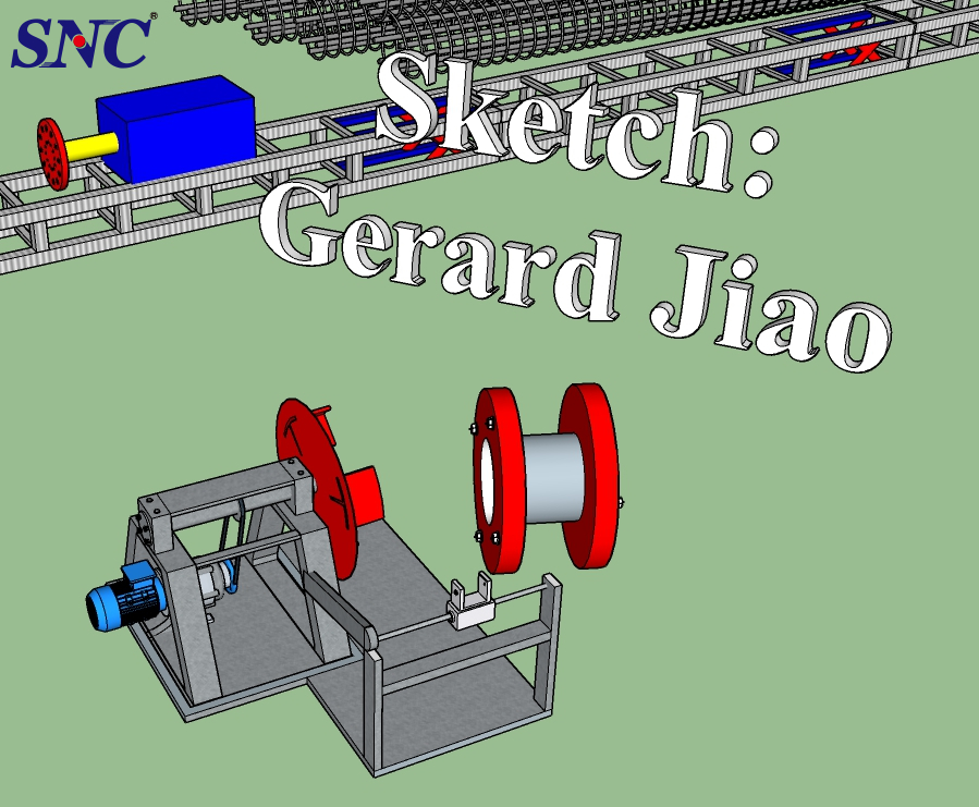 Техническое обслуживание станка для намотки стального прутка