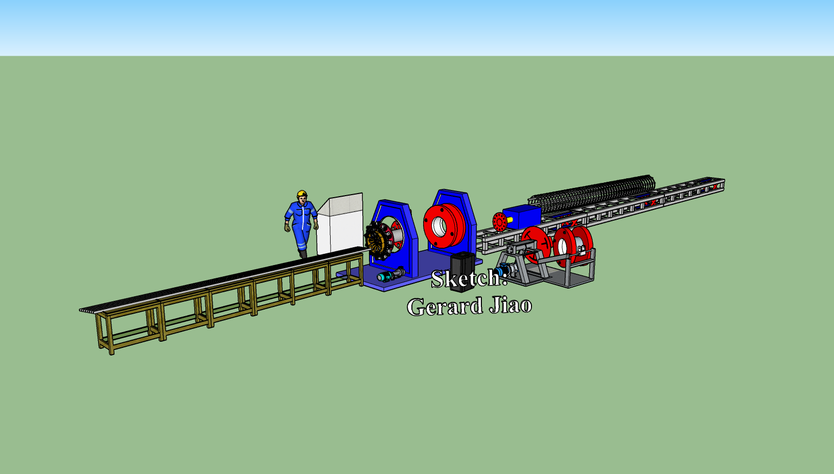 Сварочный аппарат с конической клеткой